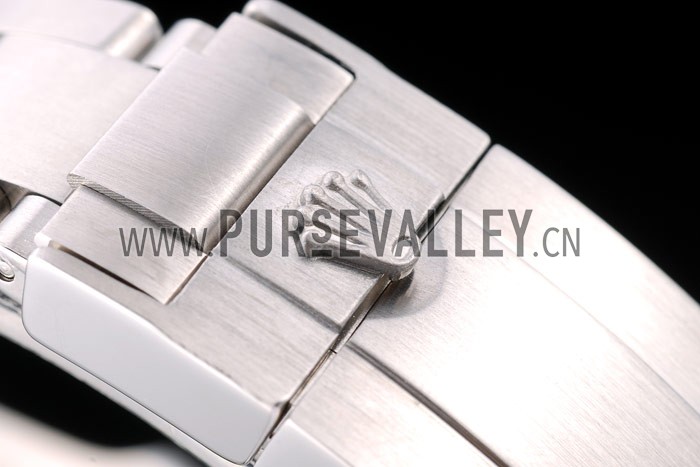 Rolex Explorer Stainless Steel Bezel White Dial Tachymeter