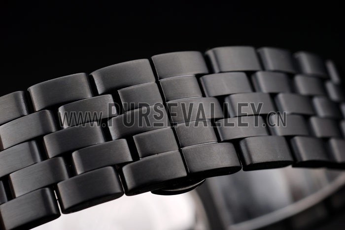 Emporio Armani Sportivo Black Ion Plated Bezel Black Dial Chronograph