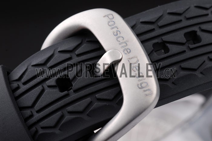 Porsche Regulator Power Reserve Silver Case Yellow Dial