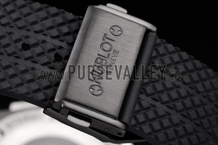 Hublot King Power Tourbillon Black Strap Black Dial