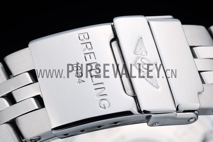 Breitling Navitimer Stainless Steel Strap Black Dial 98236