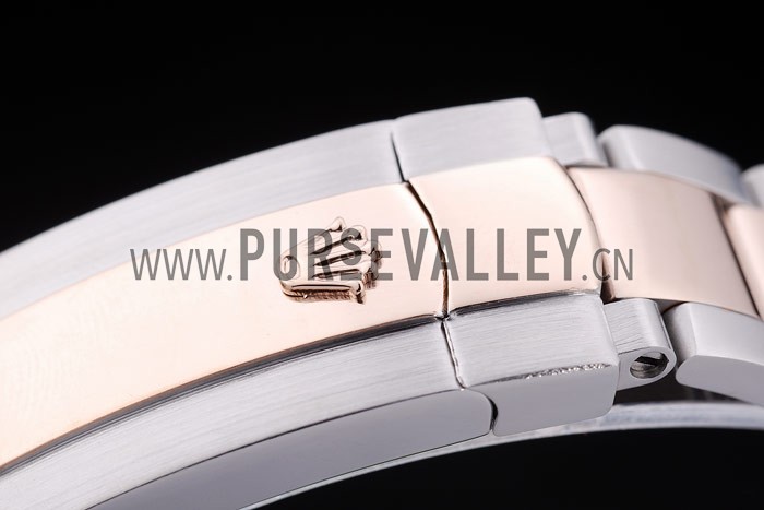 Rolex Datejust Diamond Bezel Brown Dial 7465