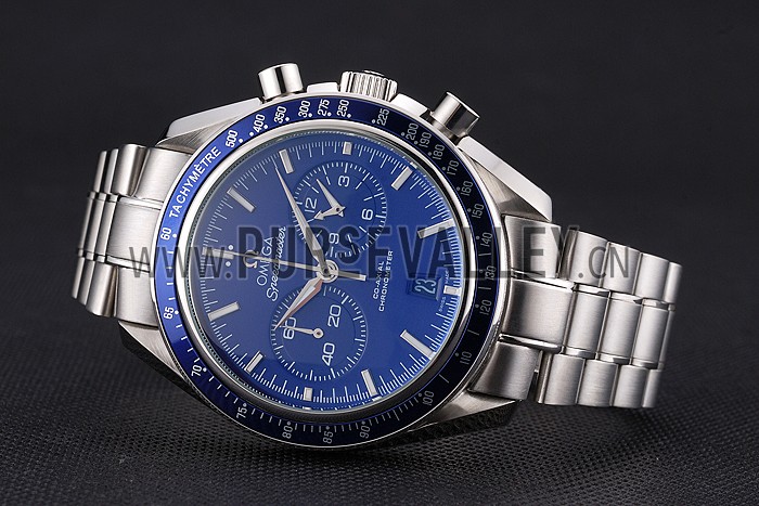 Omega Speedmaster Blue Dial Stainless Steel Case And Bracelet 622802