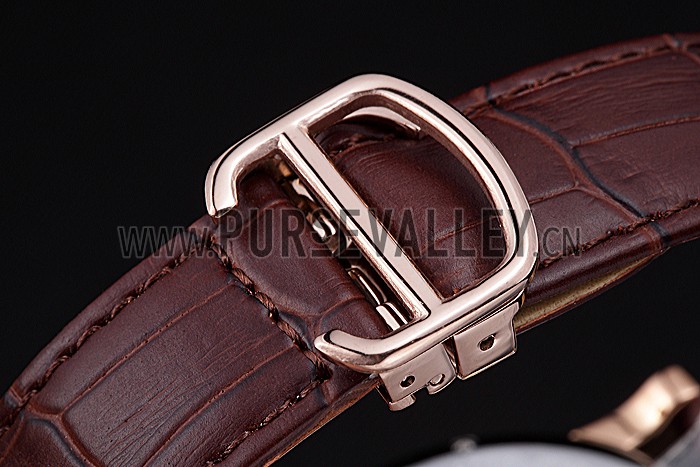 Cartier Rotonde Flying Tourbillon White Dial 621940