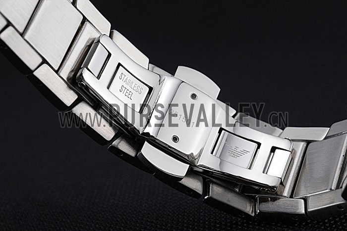 Emporio Armani Classic Chronograph Silver Dial Stainless Steel Bracelet 622344