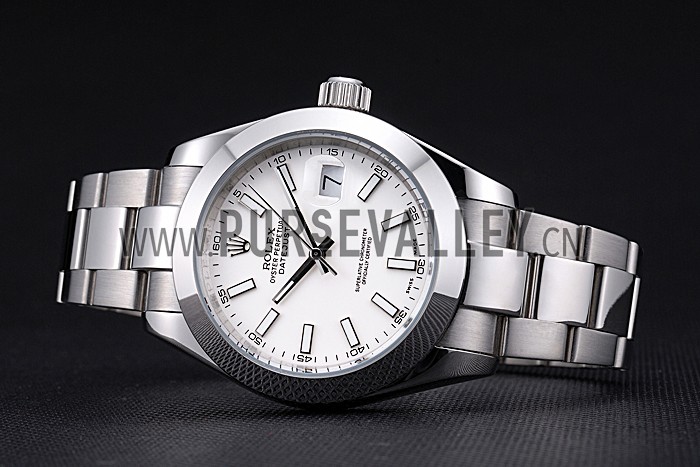Rolex Datejust Stainless Steel Case White Dial 622266
