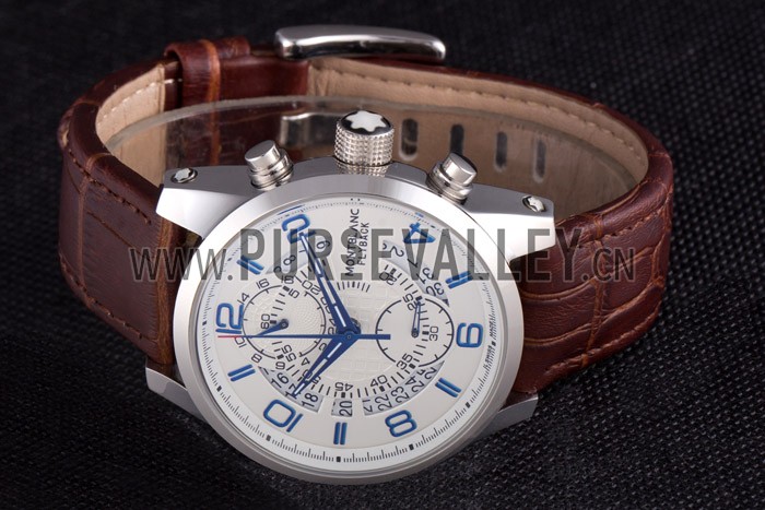 Montblanc Flyback Brown Leather Band 621626