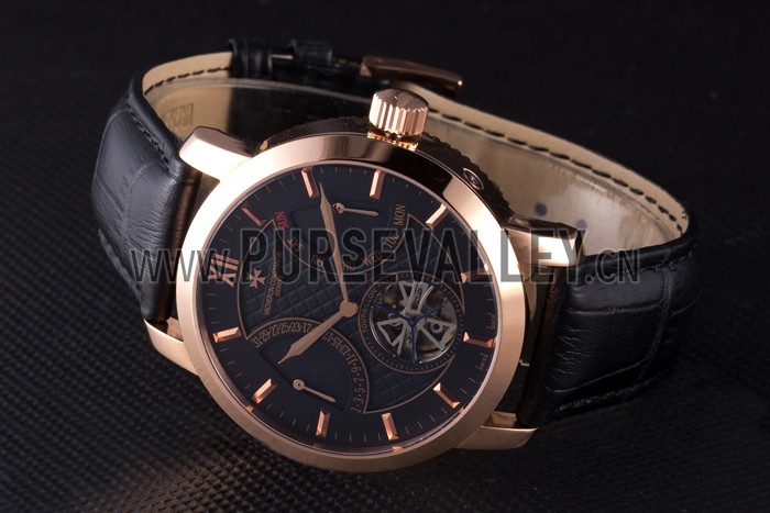 Vacheron Constantin Luxury Leather Watch 80227