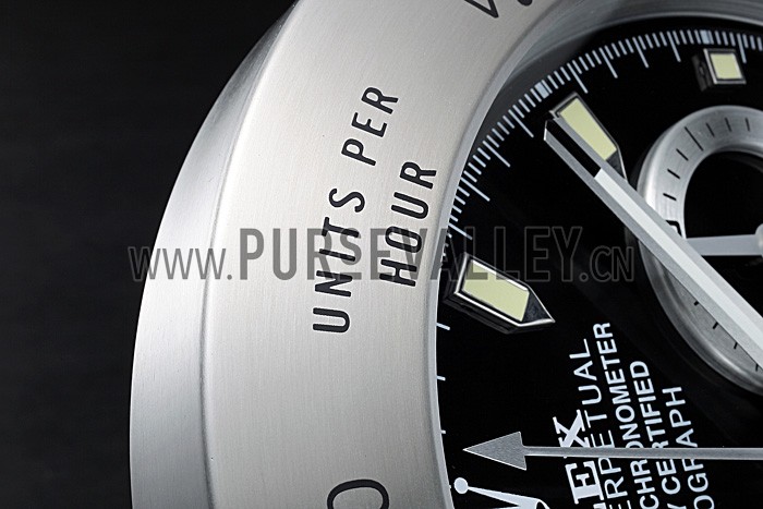 Rolex Daytona Cosmograph Wall Clock Silver-Black 621909
