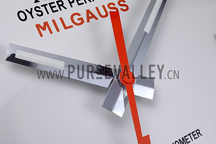 Rolex Milgauss Wall Clock Silver 621910