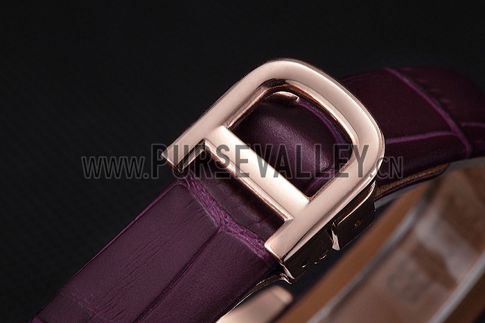 Cartier Santos 100 Diamond Rose Gold Bezel 621913