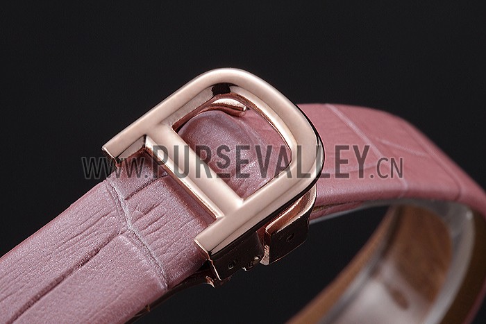 Cartier Santos 100 Diamond Rose Gold Bezel 621915