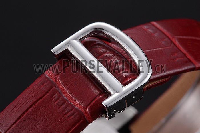 Cartier Santos 100 Diamond Silver Bezel 621928