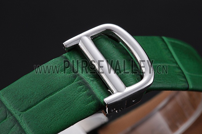 Cartier Santos 100 Diamond Silver Bezel 621929