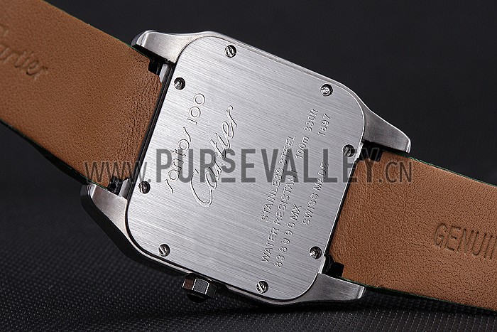 Cartier Santos 100 Polished Stainless Steel Bezel 621934