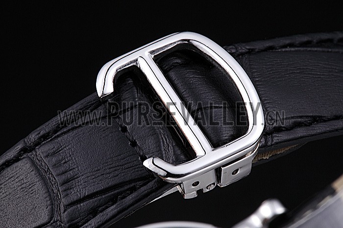 Cartier Rotonde Flying Tourbillon Diamonds Black Dial 621953