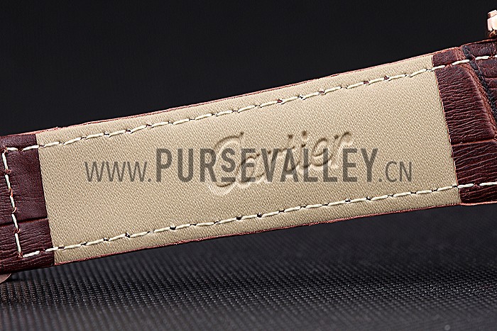 Cartier Rotonde Flying Tourbillon White Dial 621958