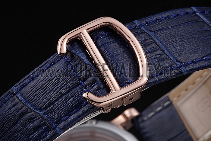 Cartier Rotonde Skeleton Flying Tourbillon Blue 621965