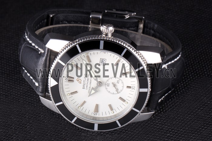 Breitling Certifie SuperOcean White Dial Black Tachymeter