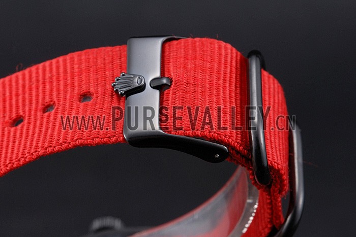 Rolex Milgauss Bamford Red Nylon Strap 622002