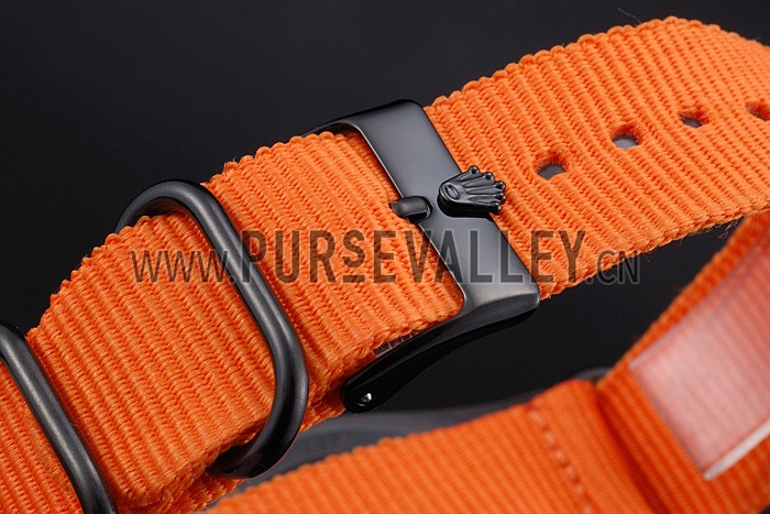 Rolex Milgauss Bamford Orange Nylon Strap 622003