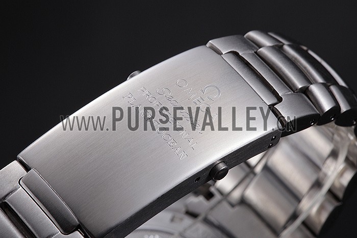 Omega Seamaster Black Dial Stainless Steel Bracelet 622037