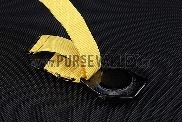 Rolex Milgauss Bamford Yellow Nylon Strap 621999