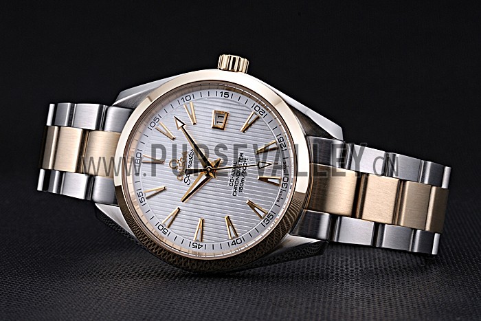 Omega Seamaster White Dial Two Tone 622167