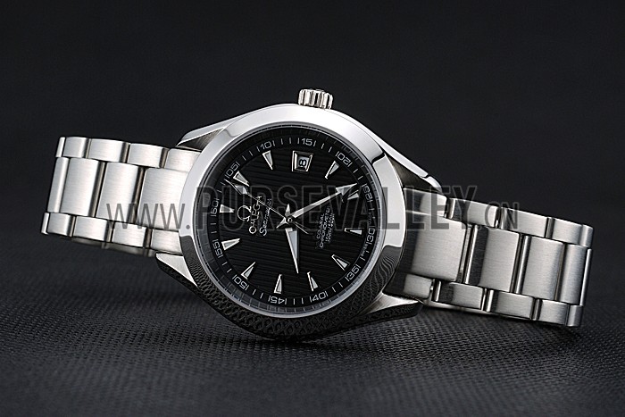 Omega Seamaster Aqua Terra Black Dial Stainless Steel Bracelet 622447