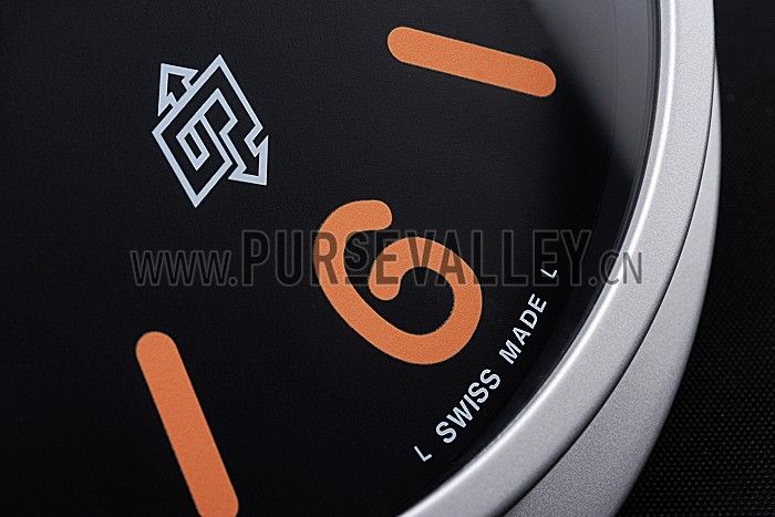 Panerai Luminor Marina Wall Clock Black-Orange 622472