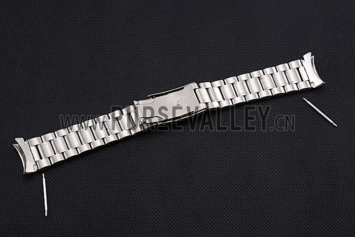 Omega Brushed Stainless Steel Link Bracelet 622484