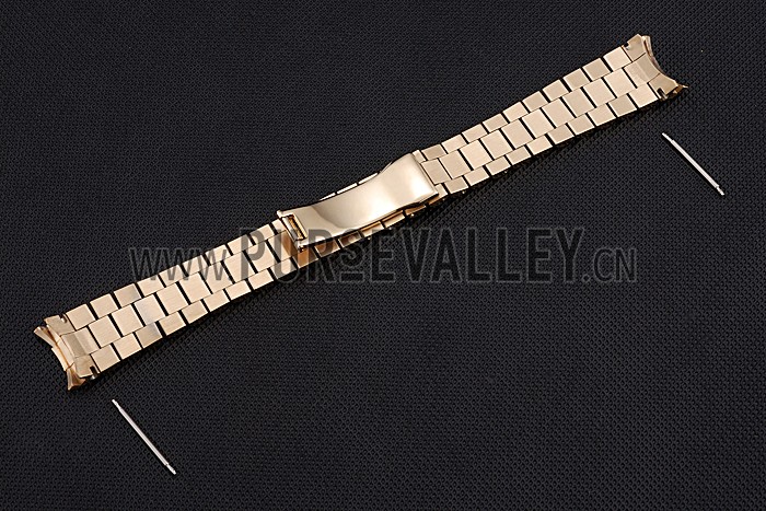 Rolex Polished and Brushed Gold Bracelet 622490