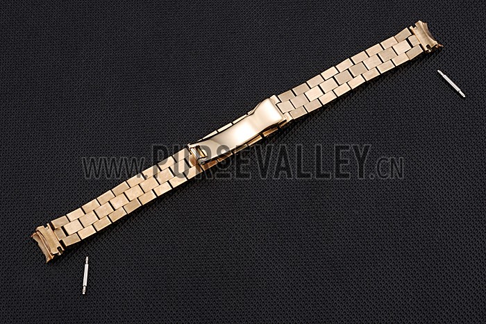 Rolex Polished and Brushed Gold Bracelet 622491