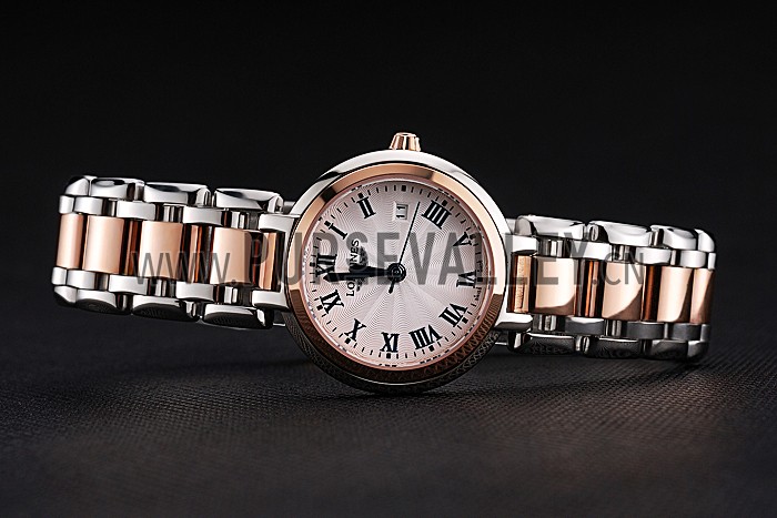 Longines PrimaLuna Stainless Steel And Gold Case Roman Numerals 622586