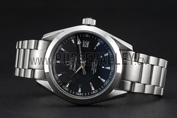 Omega Seamaster Black Dial Stainless Steel Band 622165