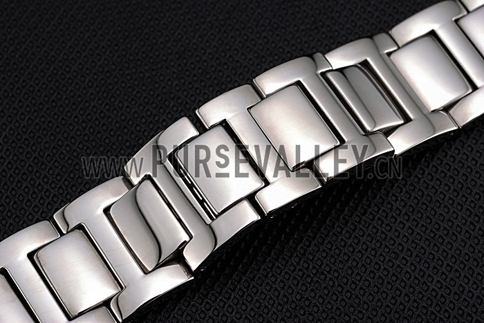 Cartier Brushed Stainless Steel Link Bracelet 622605
