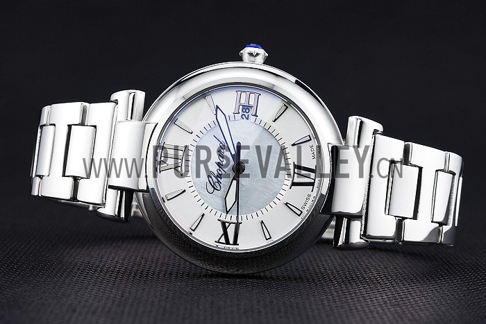 Chopard Polished Stainless Steel Bracelet Watch 80272