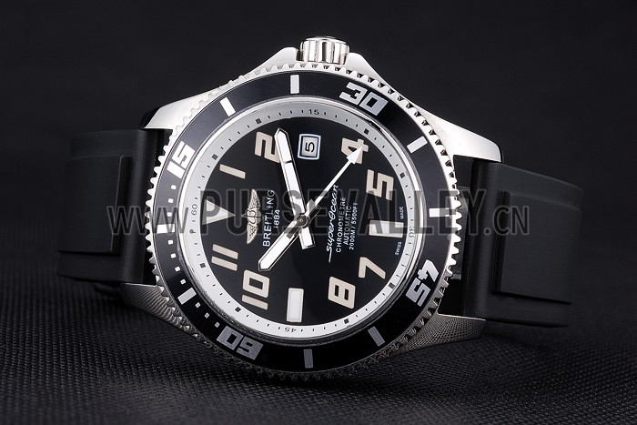 Breitling Superocean 42 Abyss White Accents Rubber Bracelet 622507
