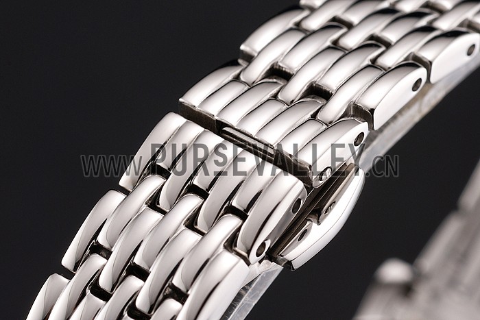 Vacheron Constantin Fine White Dial Blue Marks Stainless Steel Case And Bracelet