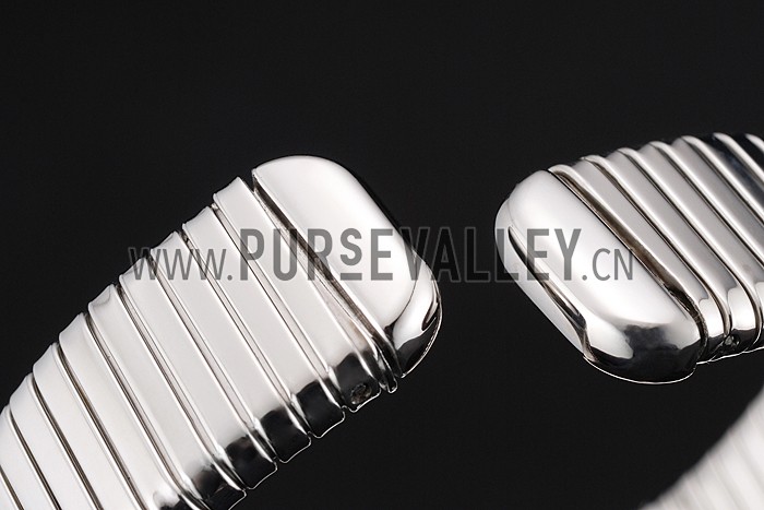 Bvlgari Bvlgari Pearl Dial Stainless Steel Case And Tubogas Bracelet