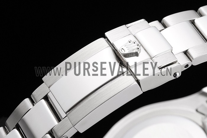 Swiss Rolex Yacht-Master White Dial Staniless Steel Case And Bracelet