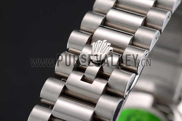 Rolex Day Date 40 Ice Blue Dial Stainless Steel Case And Bracelet