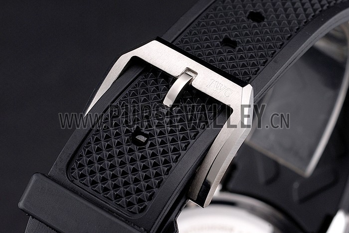 IWC Portugieser Yacht Club White Dial Stainless Steel Case Black Rubber Strap