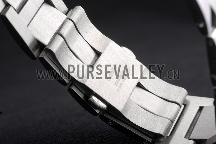 Cartier Ballon Bleu 42mm White Dial Stainless Steel Case Two Tone Silver Bracelet