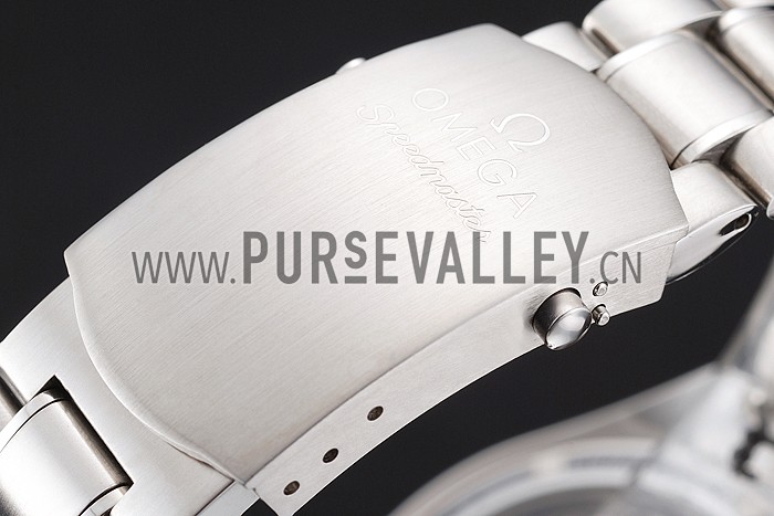 Swiss Omega Speedmaster Professional Black Dial Stainless Steel Case And Bracelet