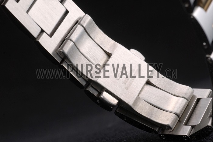 Cartier Ballon Bleu 38mm White Dial Stainless Steel Case Two Tone Gold Bracelet