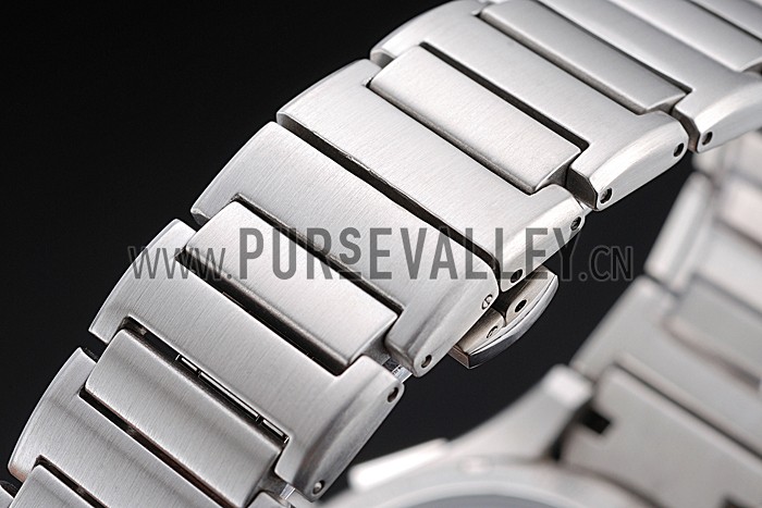 Porsche Dashboard Polished Stainless Steel Strap White Dial 80305
