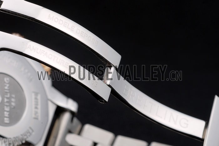 Swiss Breitling Certifie Stainless Steel Bezel White Dial 80289