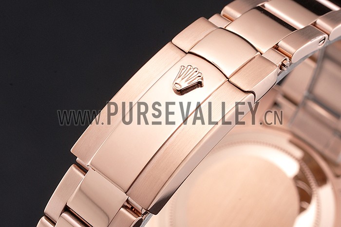 Rolex Sky Dweller Brown Dial Rose Gold Case Ad Bracelet