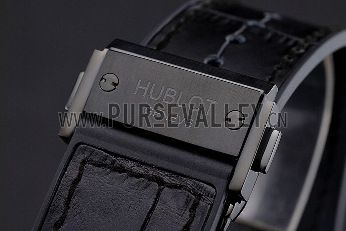 Hublot Big Bang Carbon Dial Carbon Case And Bezel Black Rubber Strap 622773
